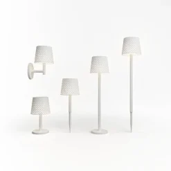 LED Solarleuchte 5-in-1 Erdspieß Wand Tisch Boden IP65