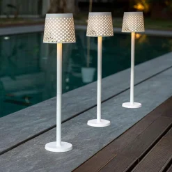 LED Solarleuchte 5-in-1 Erdspieß Wand Tisch Boden IP65