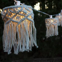 LED Solarlichterkette 5m lang 2700 K warmweiß IP44 Weiß