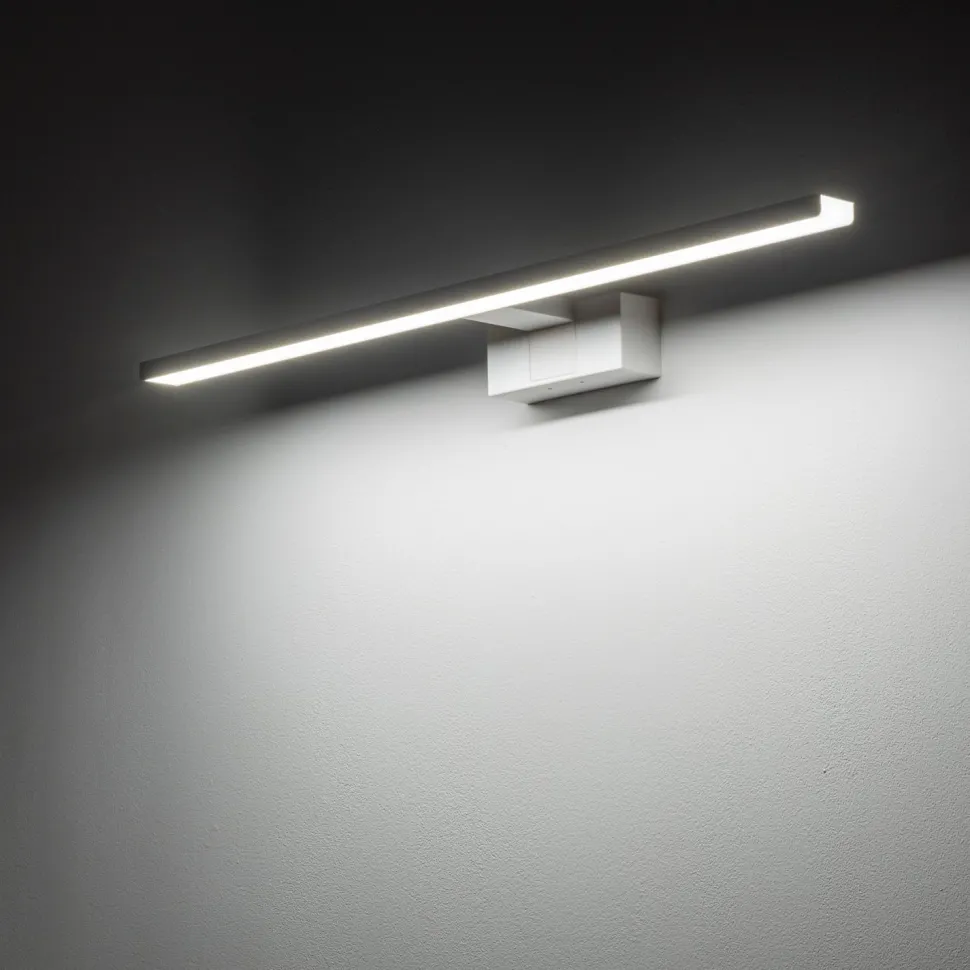 LED Spiegelleuchte 4000 K 950 lm IP44 Weiß B: 60 cm
