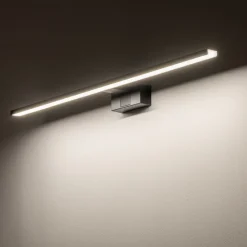 LED Spiegelleuchte IP44 Schwarz 3000 K 1050 lm warmweiß