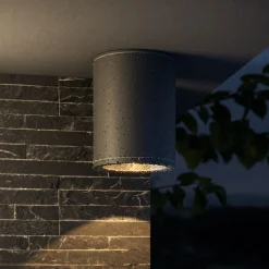 LED Spot Leuchte Decke Aufputz Metall IP65 800 lm rund