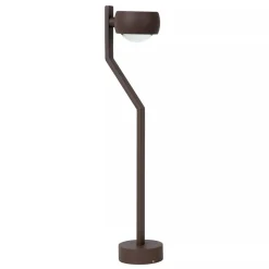 LED Stehlampe Aluminium Rostbraun IP54 50 cm 2700 K