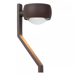 LED Stehlampe Aluminium Rostbraun IP54 50 cm 2700 K