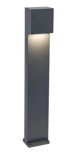 LED Stehlampe außen Aluminium IP54 10 W 65 cm Anthrazit