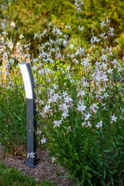 LED Stehlampe Außen Aluminium 74 cm 4000 K 1100 lm IP54