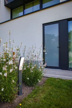 LED Stehlampe Außen Aluminium 74 cm 4000 K 1100 lm IP54