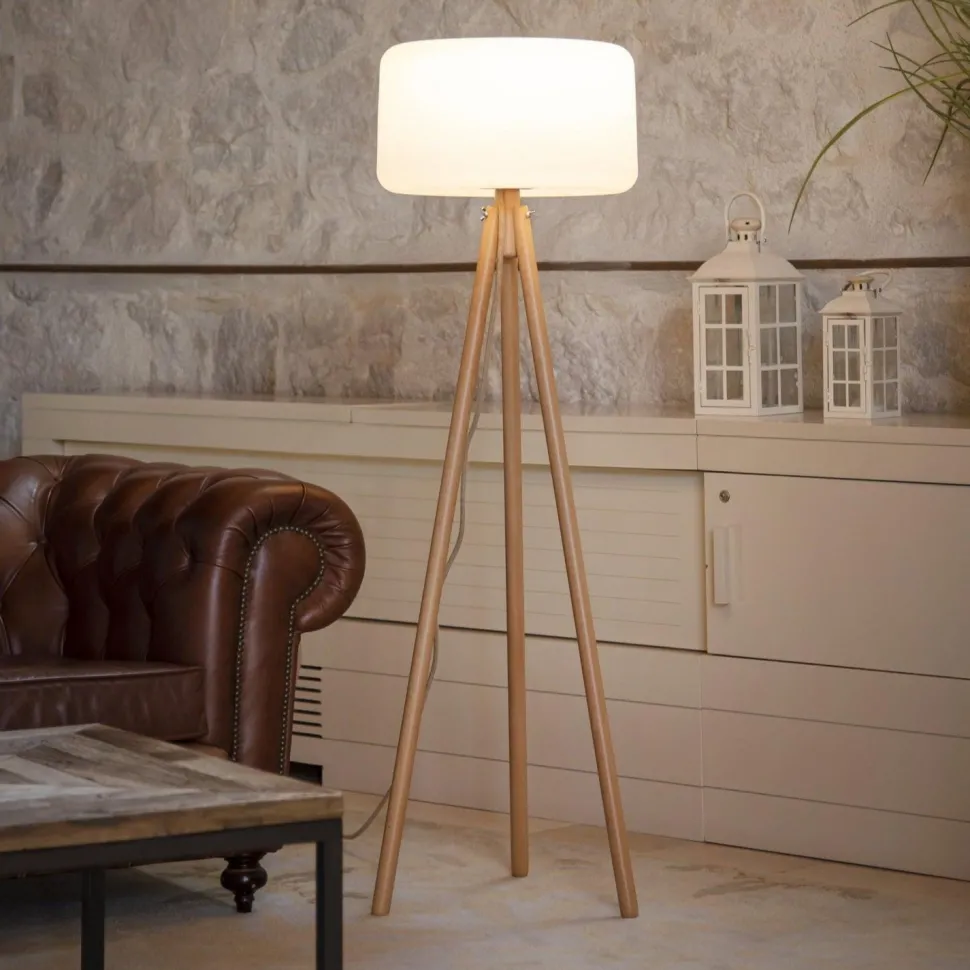 LED Stehlampe außen IP65 140 cm Farbwechsel dimmbar