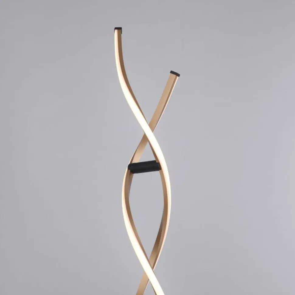 LED Stehlampe dimmbar Metall H:134 cm 3000 K 3128 lm