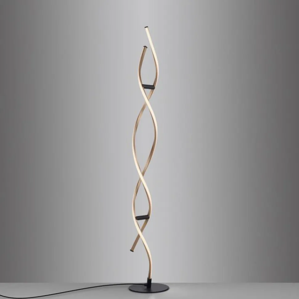 LED Stehlampe dimmbar Metall H:134 cm 3000 K 3128 lm