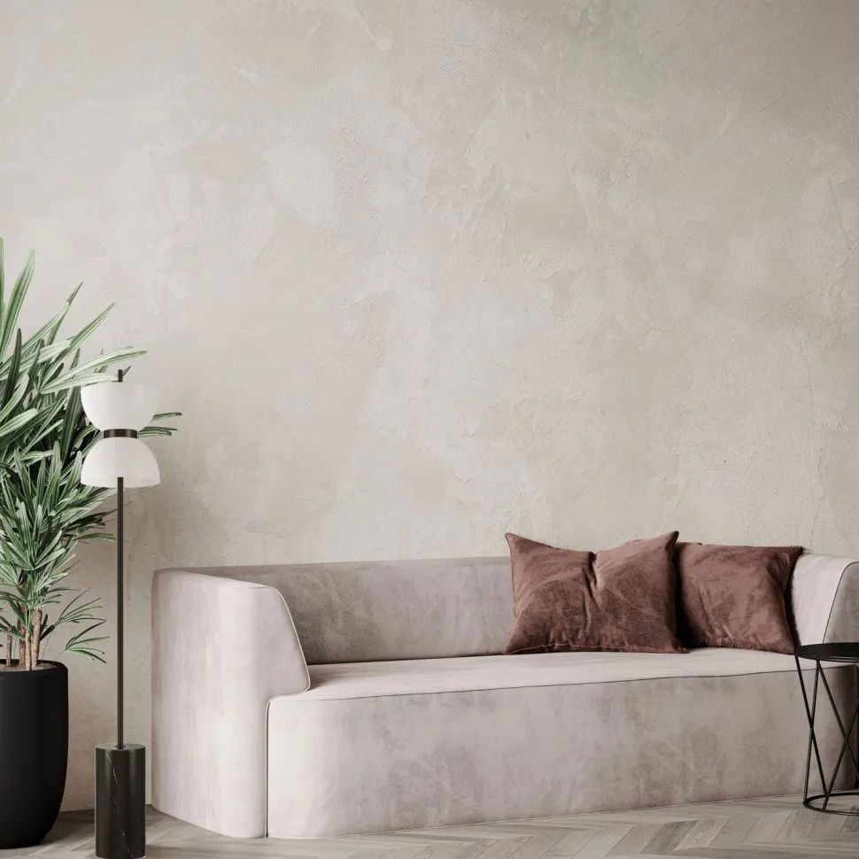 LED Stehlampe Glas Metall 3000 K warmweißes Licht rund