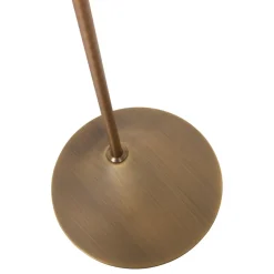 LED Stehlampe in Bronze 185 cm flexibel dimmbar