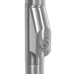 LED Stehlampe Modern in Stahl 185 cm flexibel dimmbar