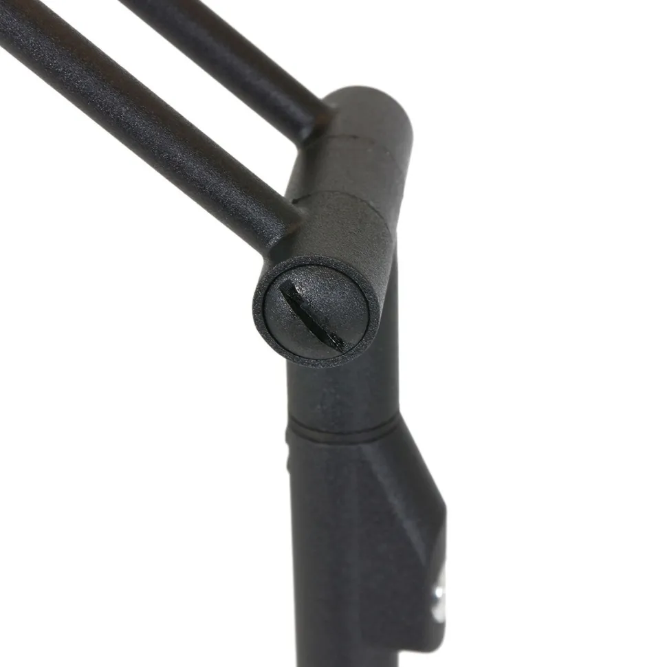 LED Stehlampe Modern Schwarz 185 cm beweglich dimmbar