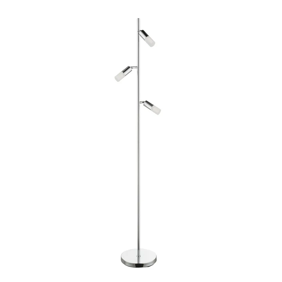 LED Stehlampe Wohnzimmer verstellbare Schirme