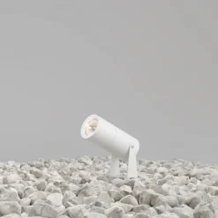 LED Stehleuchte außen Aluminium Glas 15,9 cm hoch IP65