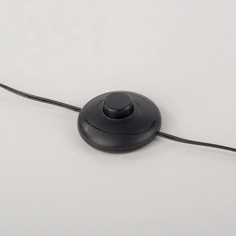 LED Stehleuchte Schwarz Metall Ringe 151 cm 1290 lm