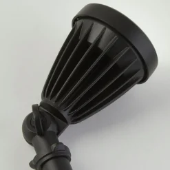 LED Strahler Garten außen IP54 Schwarz 3000 K 757 lm Erdspieß