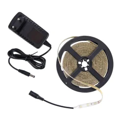 LED Streifen IP65 5m selbstklebend 4100 K Netzstecker