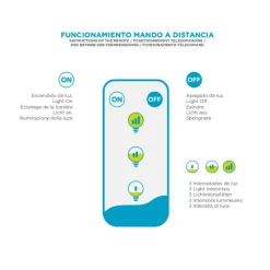 LED Tischlampe außen Akku IP54 dimmbar Fernbedienung 72 cm