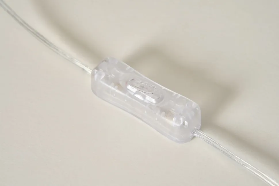 LED Tischlampe Holz 20,4 cm 3500 K 730 lm Natur Schwarz