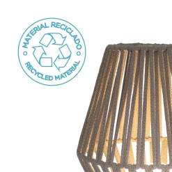 LED Tischlampe kabellos Akku IP54 Dimmer Fernbedienung 32,5cm