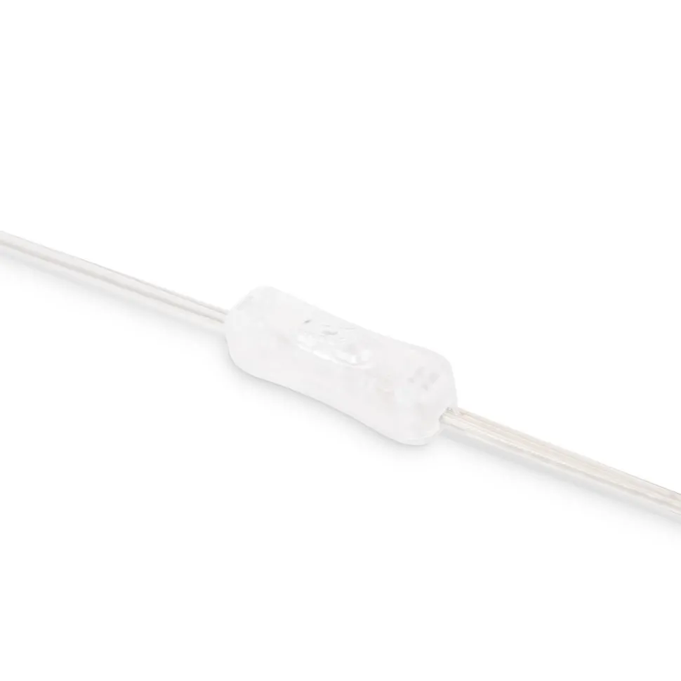 LED Tischlampe Metall Glas 46 cm hoch rund 500 lm MARIA