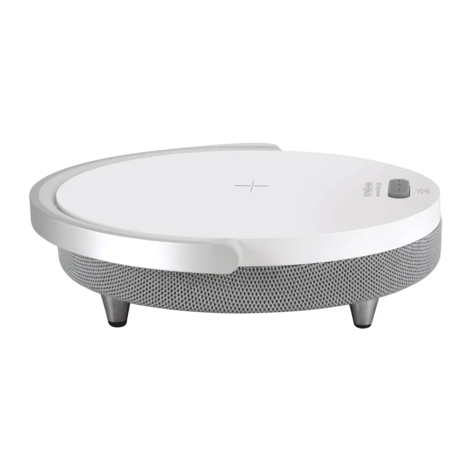 LED Tischlampe mit Lautsprecher Touch Dimmer D: 18 cm Akku