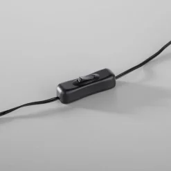 LED Tischlampe Silber Metall Ring H:25,5 cm 3000 K 10 W