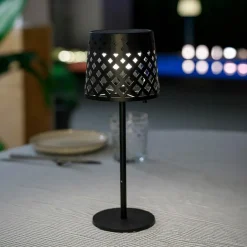 LED Tischlampe Solar Touch Dimmer kabellos tragbar 30 cm