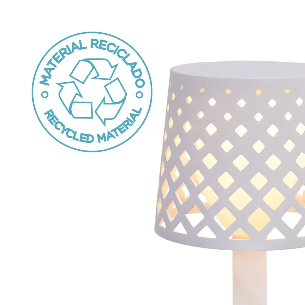 LED Tischlampe Touch IP44 31 cm Weiß 3000 K tragbar