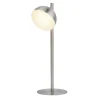 LED Tischleuchte 3000 K 240 lm 35 cm in Silber matt