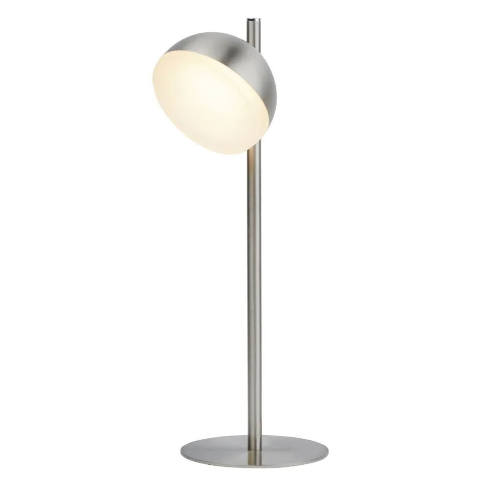 LED Tischleuchte 3000 K 240 lm 35 cm in Silber matt