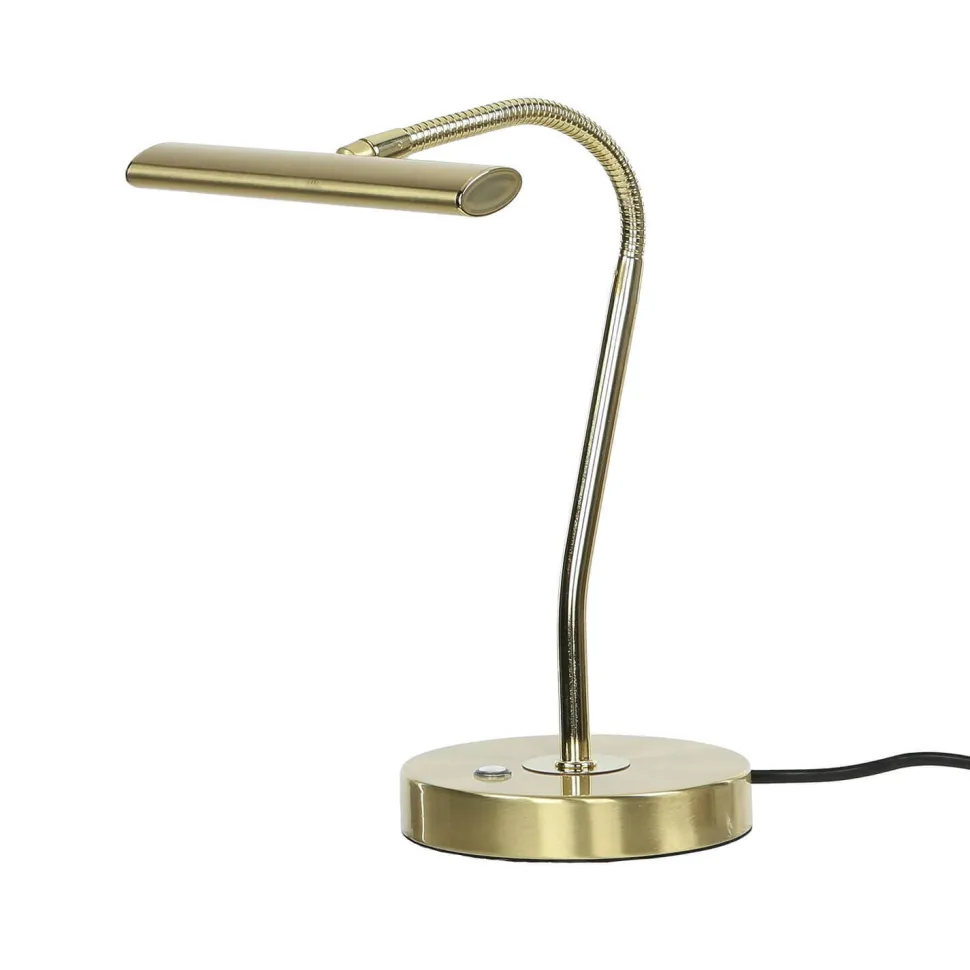 LED Tischleuchte Messing Matt