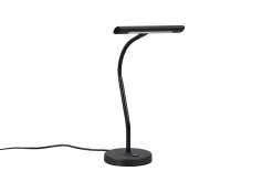 LED Tischleuchte Schwarz Touch Dimmer Metall 4 W 35 cm