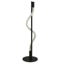 LED Tischleuchte Touch 56 cm Schwarz matt Weiß