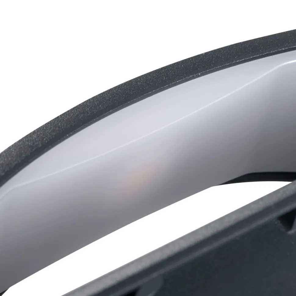 LED Wandlampe Außen Aluminium IP54 Schwarz Up Down