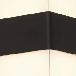 LED Wandlampe außen Up Down IP44 Schwarz Weiß 3000 K