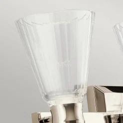 LED Wandlampe Bad IP44 60,8 cm lang Metall Glas 3000 K