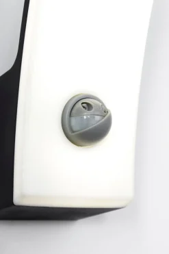 LED Wandlampe Bewegungsmelder H:20,4 cm IP44 Anthrazit