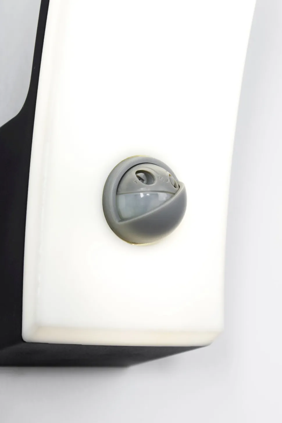 LED Wandlampe Bewegungsmelder H:20,4 cm IP44 Anthrazit