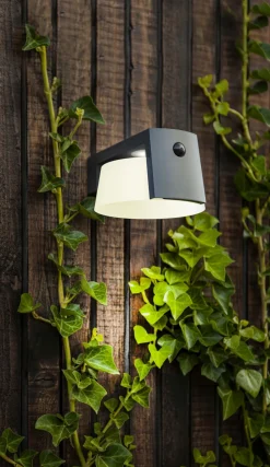 LED Wandlampe Bewegungssensor Aluminium B:16 cm IP44