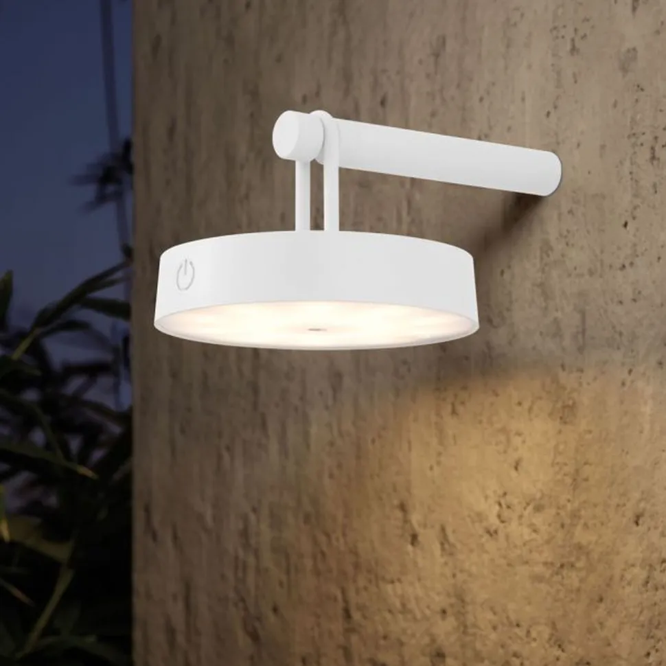 LED Wandlampe Dimmer Touch Schalter IP44 130 lm Weiß