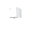 LED Wandlampe JAZZINELLE Weiß quadratisch IP54 Up Down