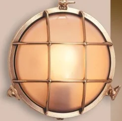 LED Wandlampe Messing IP54 Maritim SIRENA