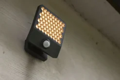 LED Wandlampe mit Bewegungsmelder 3000 K IP54 beweglich