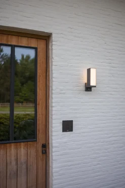 LED Wandlampe mit Bewegungsmelder IP54 14 W verstellbar