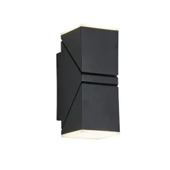 LED Wandlampe Up and Down Outdoor H:15 cm IP65 flexibel