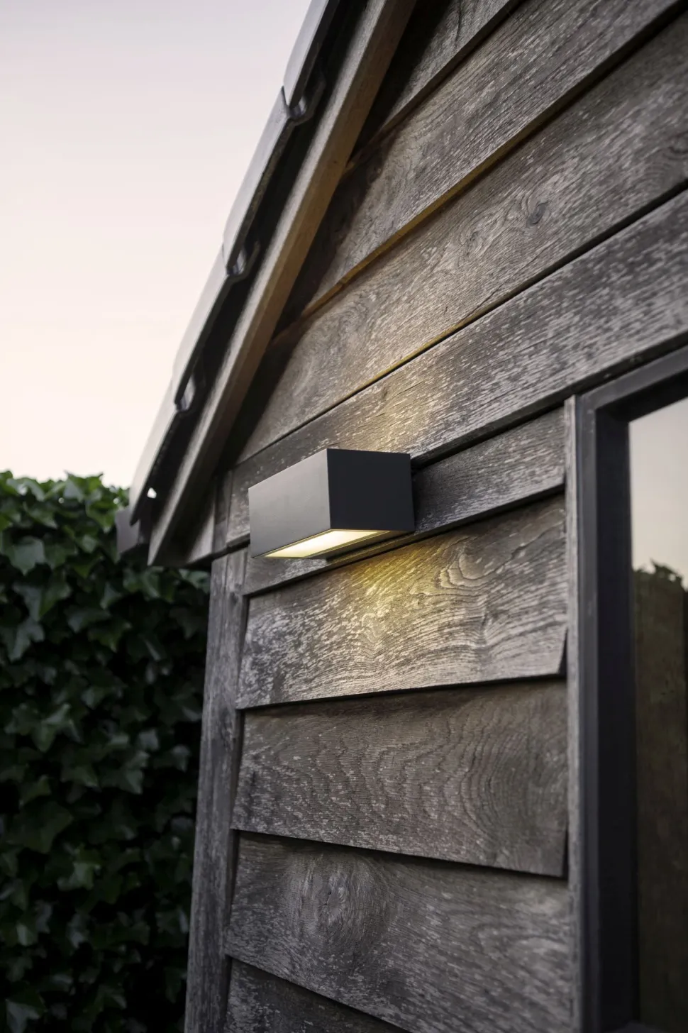 LED Wandlampe Up Down Aluminium Anthrazit 3000 K IP54