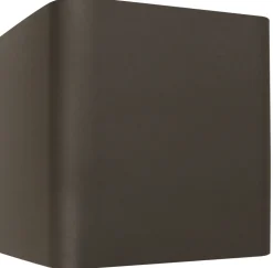 LED Wandlampe Up Down Aluminium IP44 3000 K Anthrazit